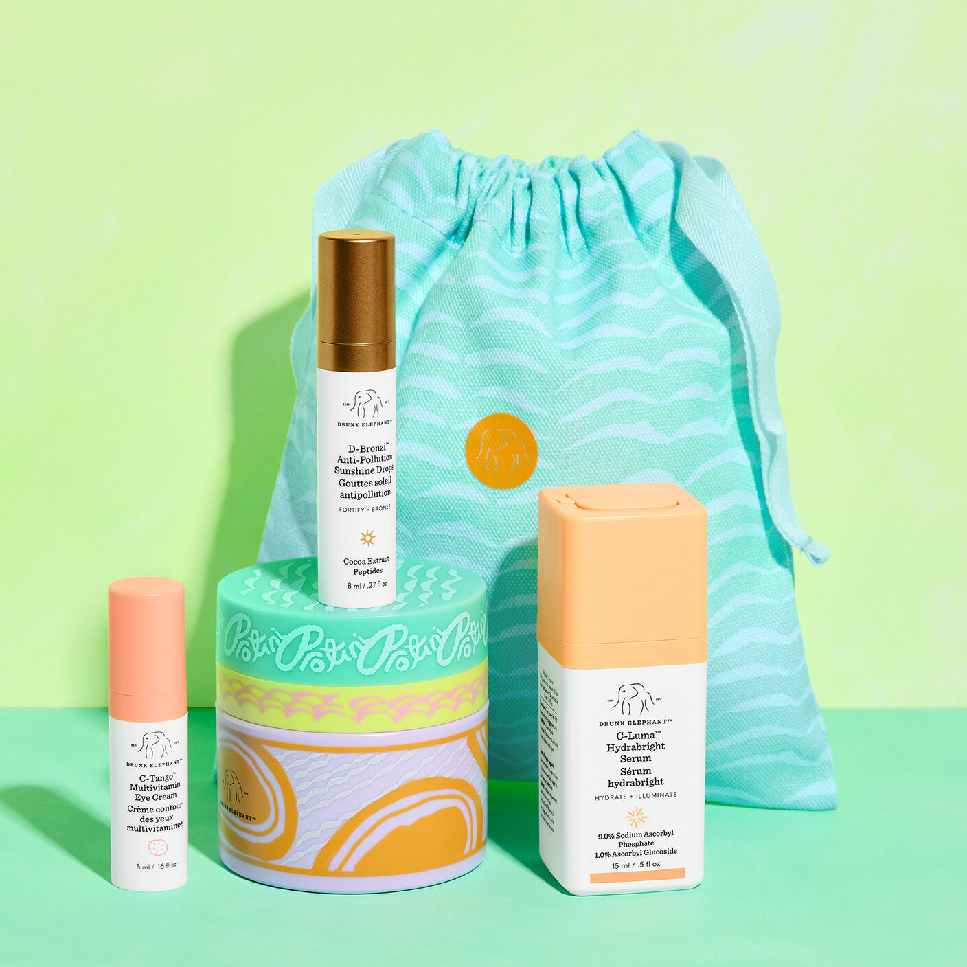 Daytime Exhibit Morning Kit: Protini Cream, C-Tango, D-Bronzi, C-Luma ($134 value)