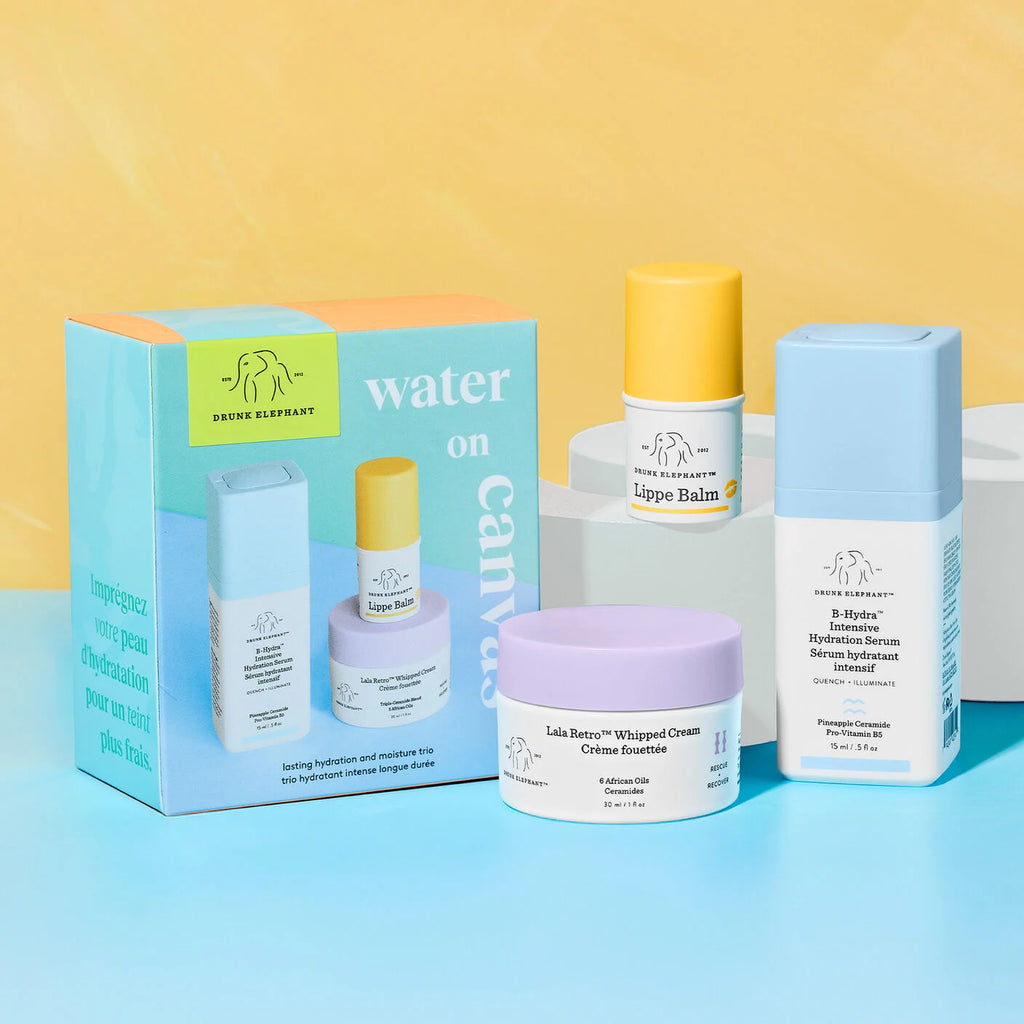 Water on Canvas™: B-Hydra, Lala Cream, Lippe Balm Kit ($72 value)