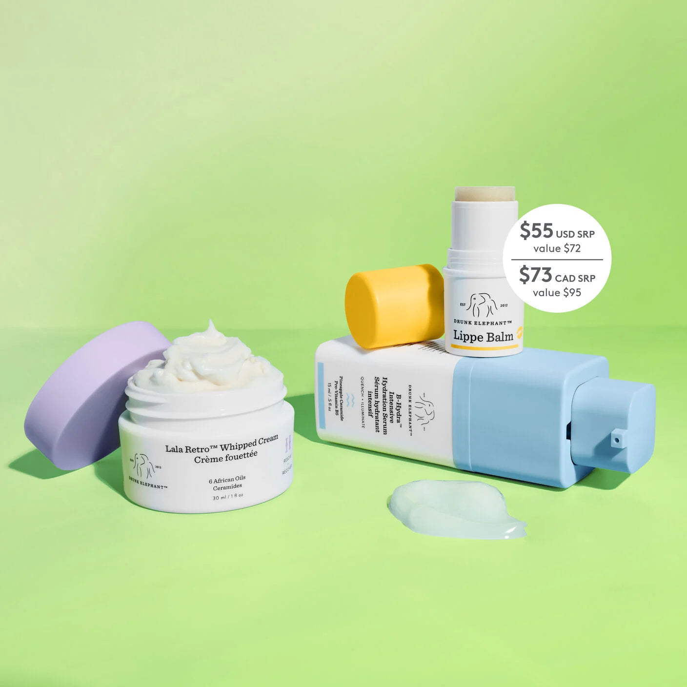 Water on Canvas™: B-Hydra, Lala Cream, Lippe Balm Kit ($72 value)