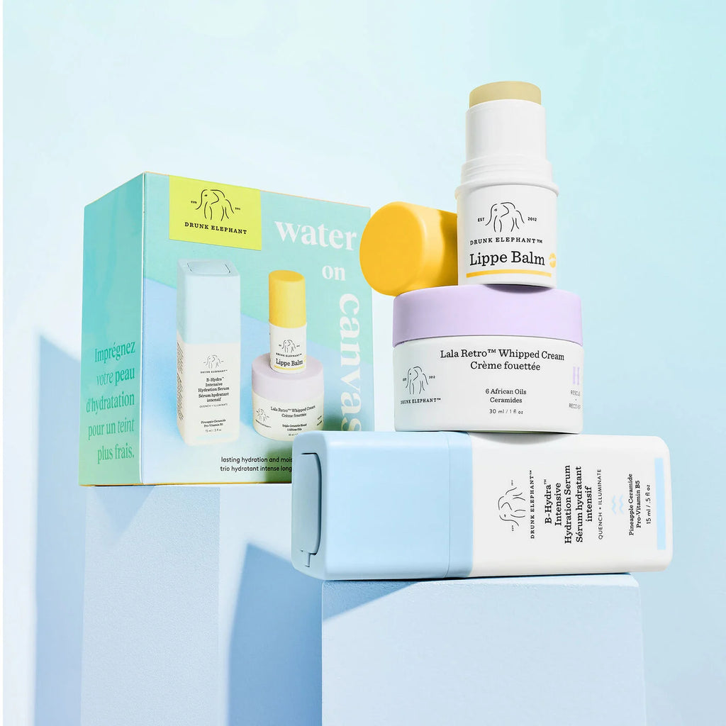 Water on Canvas™: B-Hydra, Lala Cream, Lippe Balm Kit ($72 value)